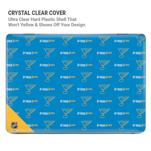 NHL St. Louis Blues Pattern MacBook Air 15in (2023-2025) Case plus Skin